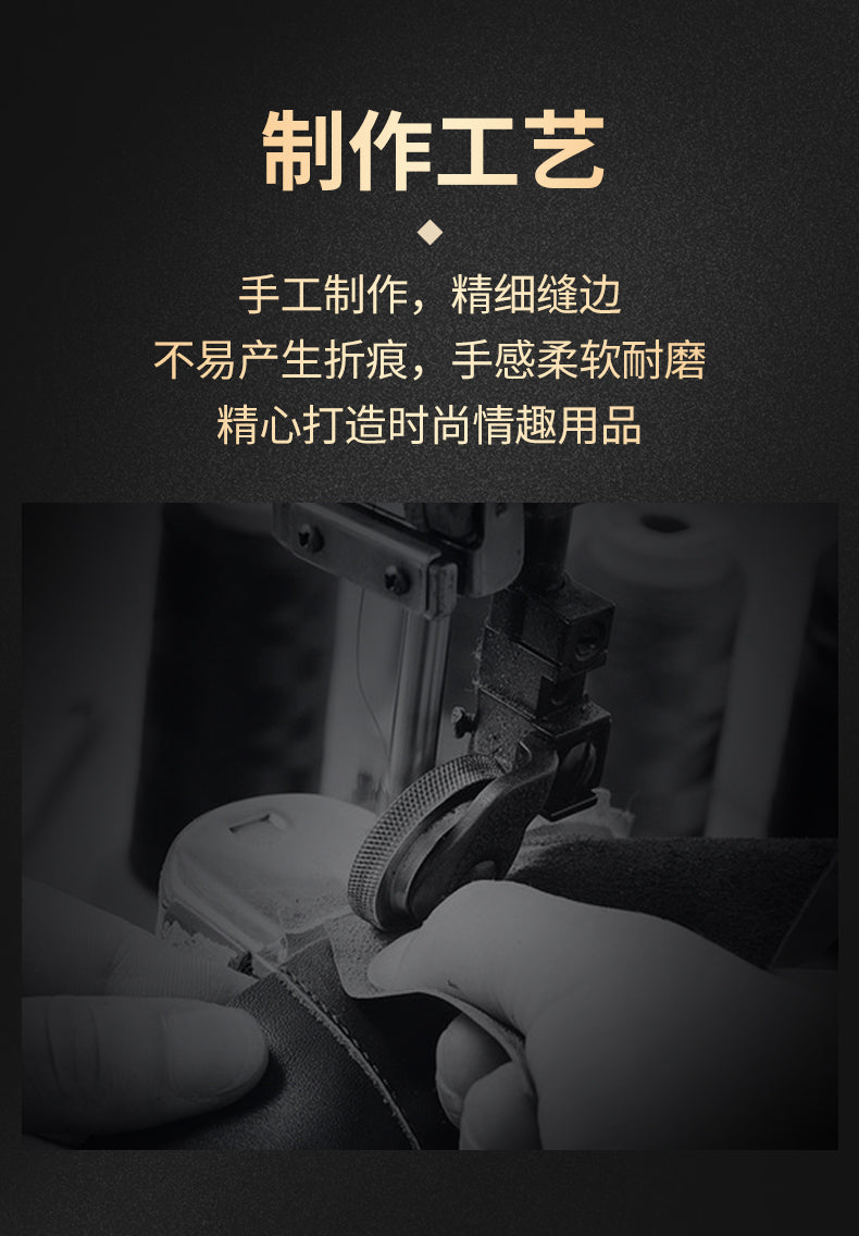 Premium Handcrafted Genuine Leather Handcuffs Bondage Wrist Restraints | BDSM Impact Play Partner Couples Accessories