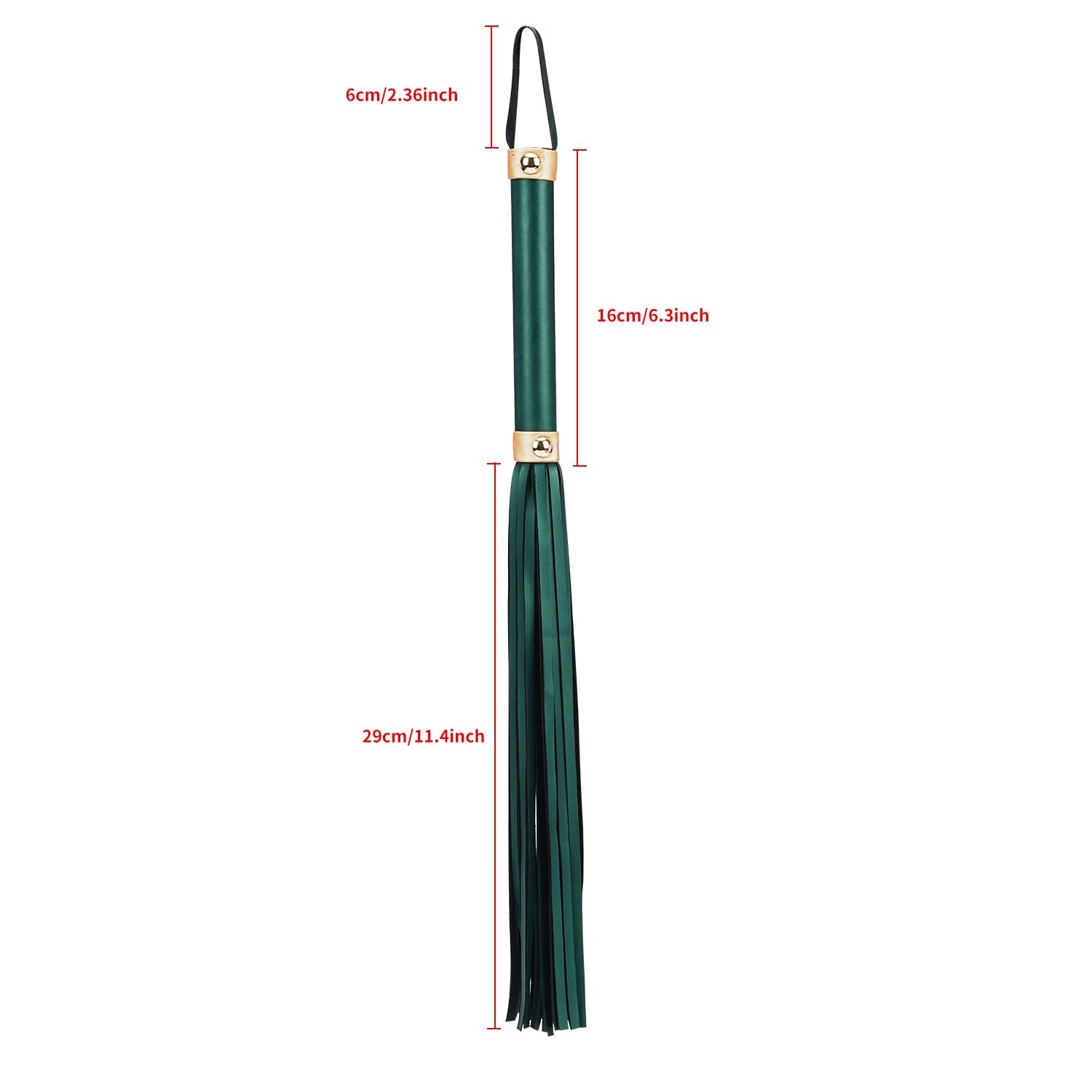 Premium | Cat-O-Nine-Tails Flogger Whip | Genuine Cowhide Leather | BDSM Impact Play | Adult Couples Beginners