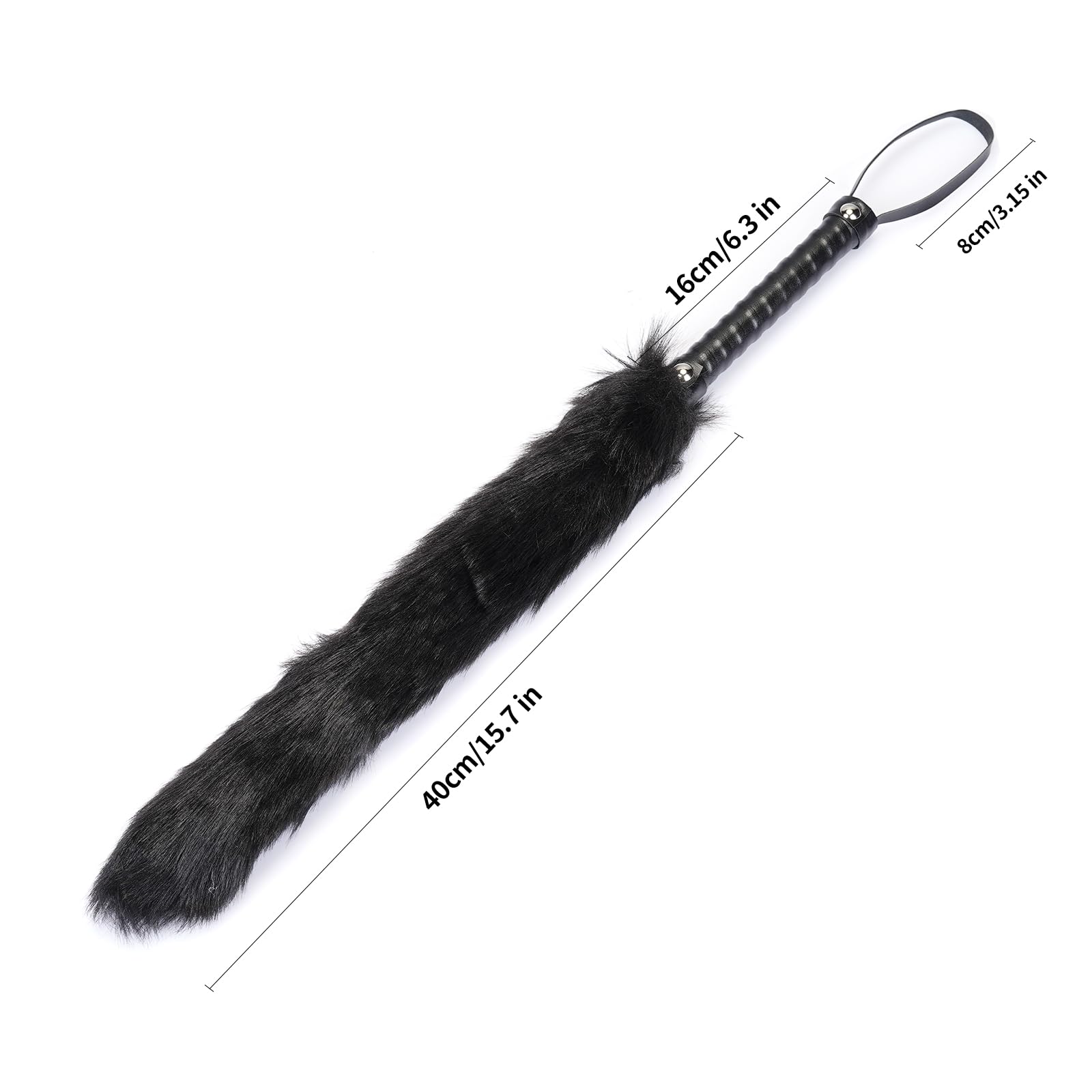 Premium | Cat-O-Nine-Tails Flogger Whip | Genuine Cowhide Leather | BDSM Impact Play | Adult Couples Beginners