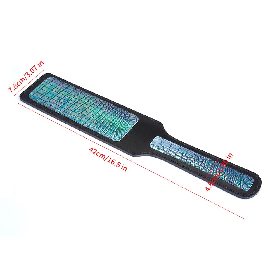 Premium | Spanking Paddle Leather Impact | Genuine Cowhide Leather | BDSM Discipline Spanking | Couples Foreplay Tools