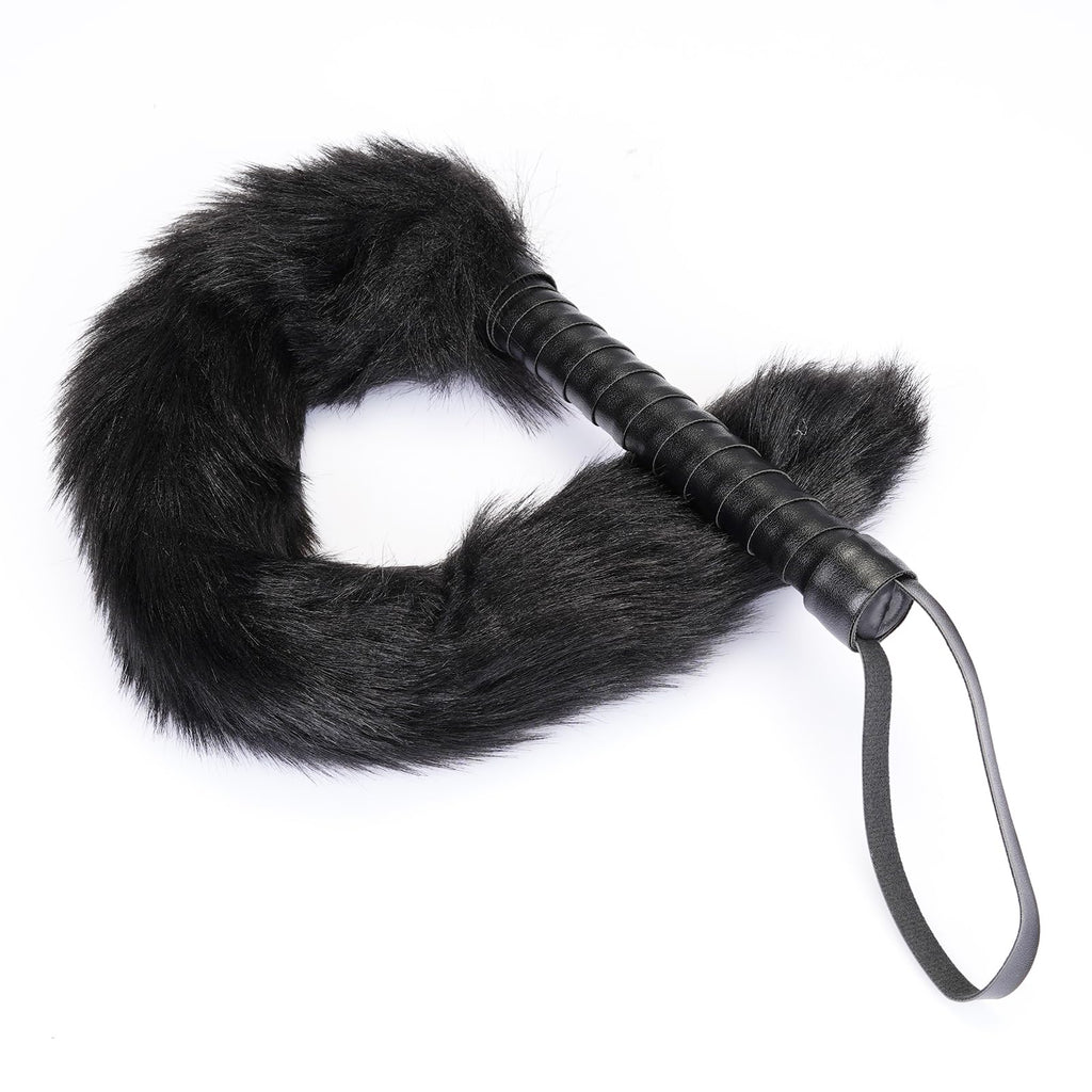 Premium | Cat-O-Nine-Tails Flogger Whip | Genuine Cowhide Leather | BDSM Impact Play | Adult Couples Beginners