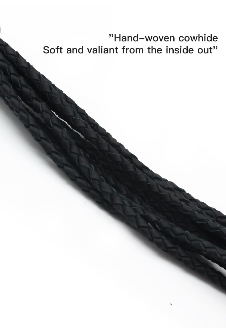 Premium | Cat-O-Nine-Tails Flogger Whip | Genuine Cowhide Leather | BDSM Impact Play | Adult Couples Beginners