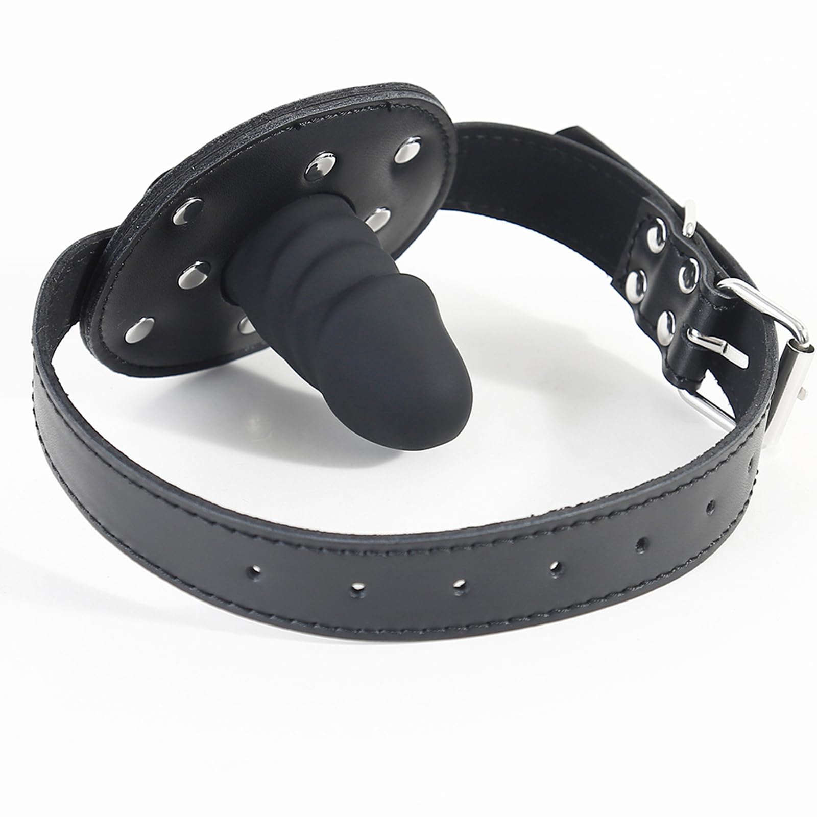 Premium | Mouth Gag Ball Gag | Food-Grade Silicone | Oral Restraint BDSM Bondage | Partner Play Adults