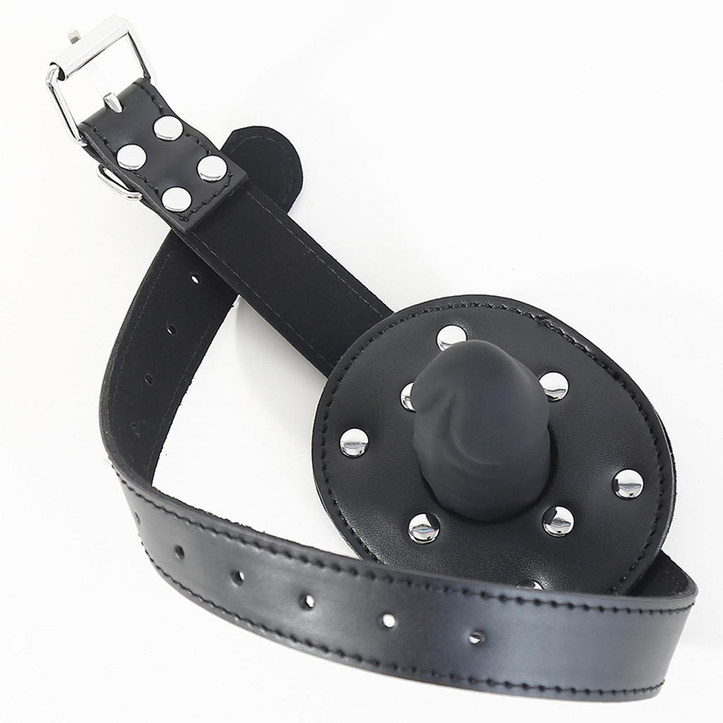 Premium | Mouth Gag Ball Gag | Food-Grade Silicone | Oral Restraint BDSM Bondage | Partner Play Adults