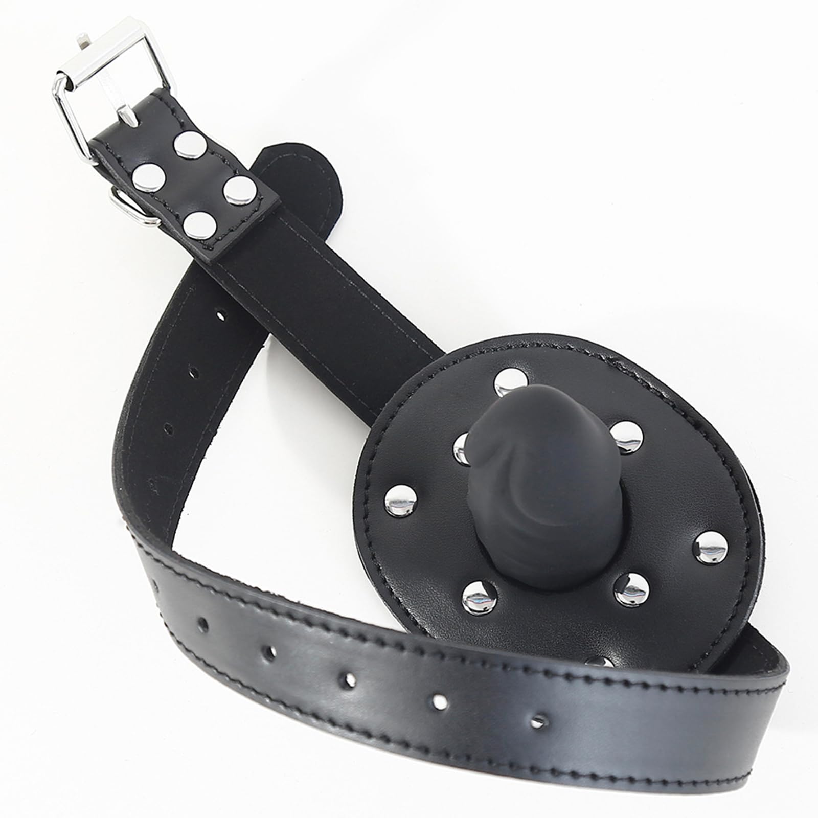 Premium | Mouth Gag Ball Gag | Food-Grade Silicone | Oral Restraint BDSM Bondage | Partner Play Adults