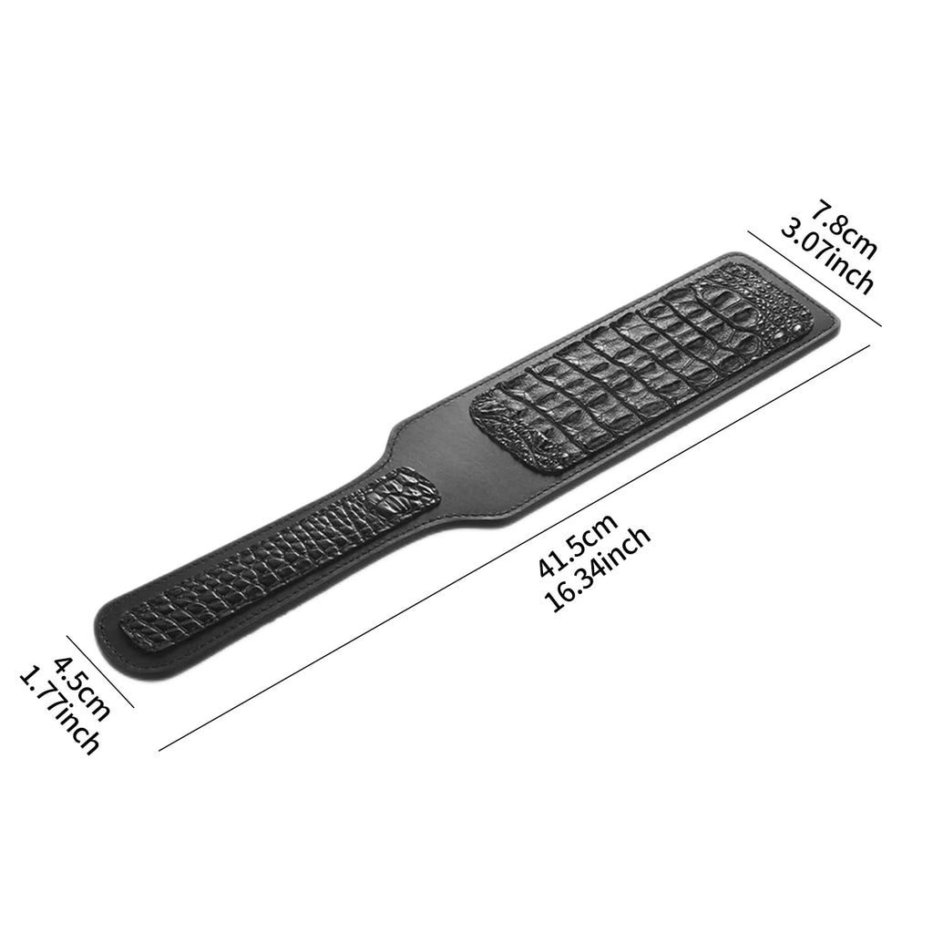 Premium | Spanking Paddle Leather Impact | Genuine Cowhide Leather | BDSM Discipline Spanking | Couples Foreplay Tools