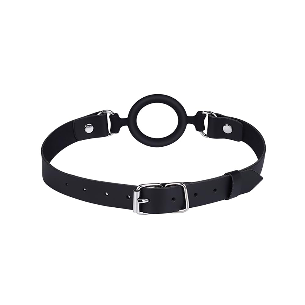 Premium | Mouth Gag Ball Gag | Food-Grade Silicone | Oral Restraint BDSM Bondage | Partner Play Adults