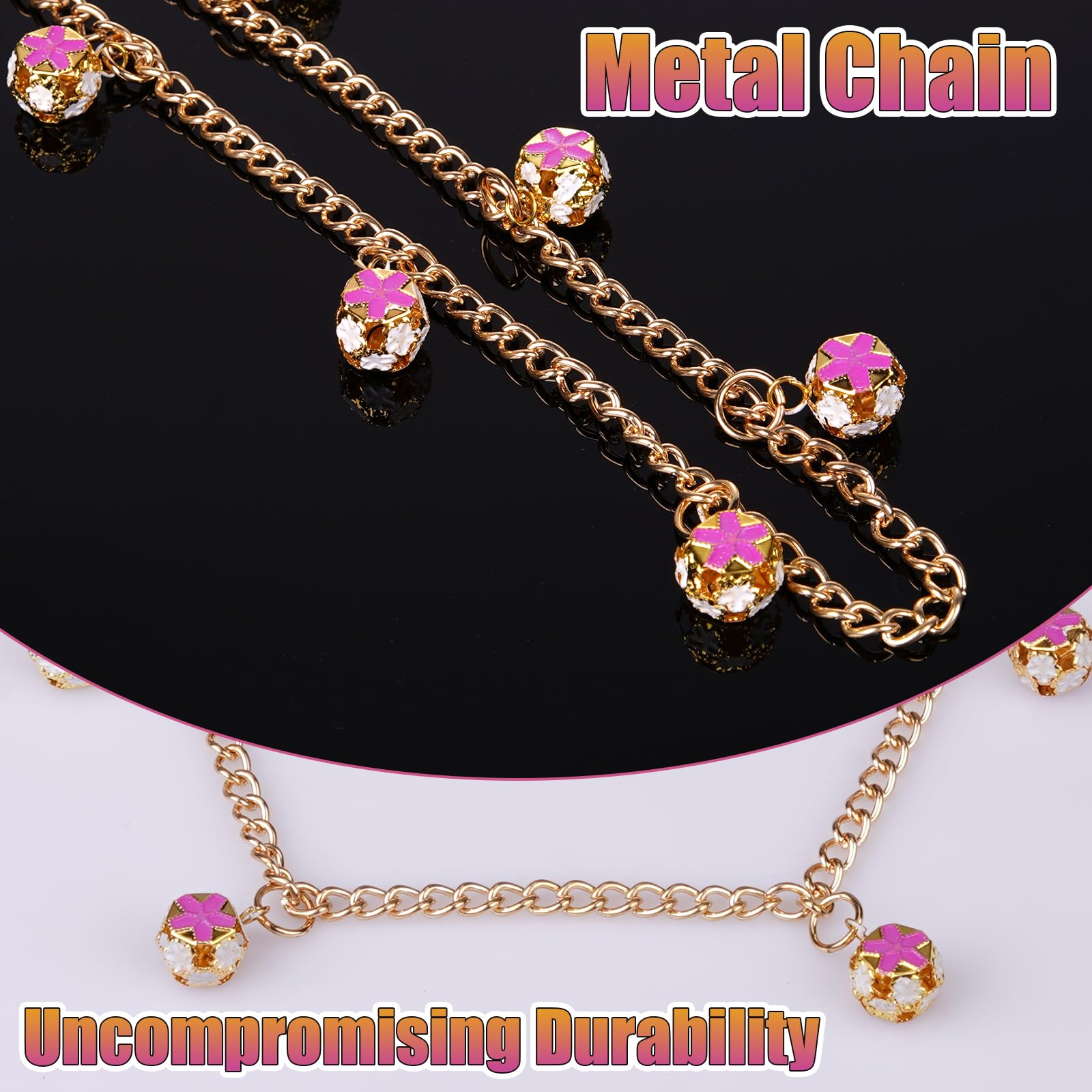 Premium | Nipple Clamps Body Clamps Chain | Stainless Steel Metal | Temperature Sensation Body Play | Advanced Users Beginners