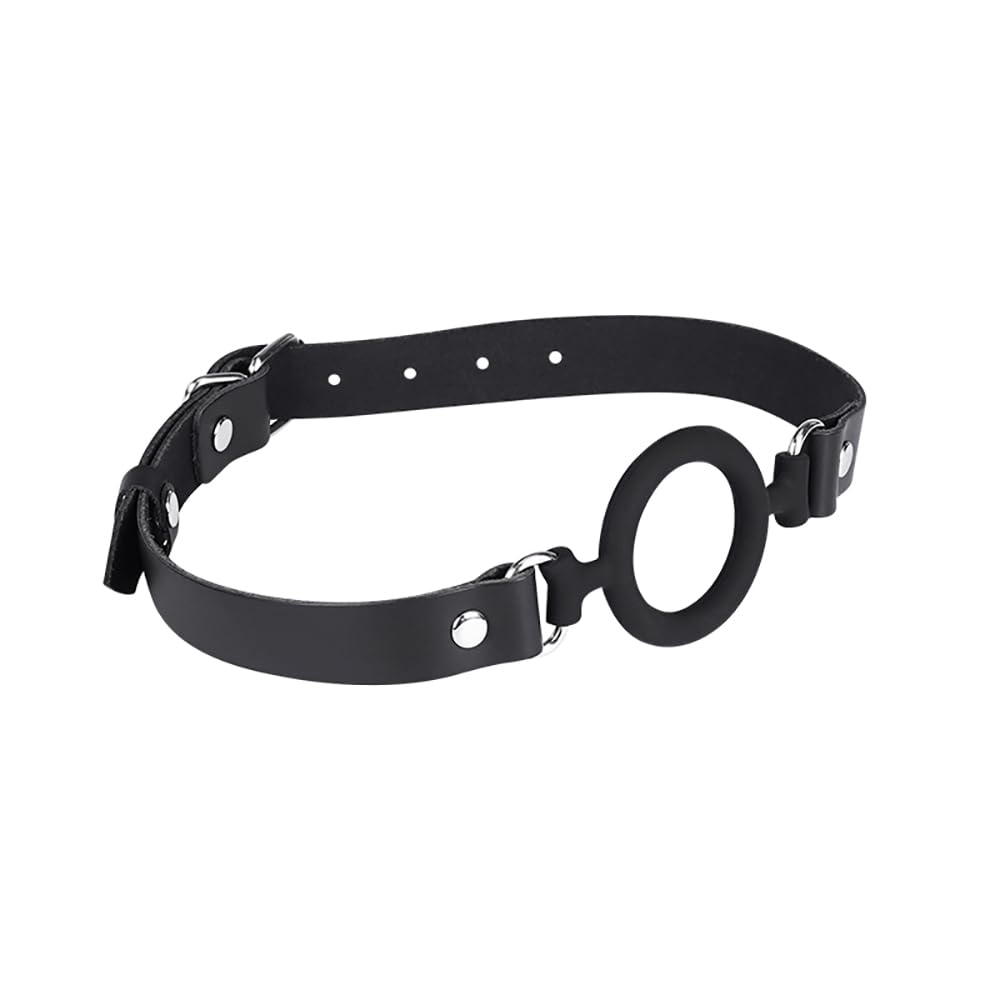 Premium | Mouth Gag Ball Gag | Food-Grade Silicone | Oral Restraint BDSM Bondage | Partner Play Adults